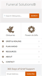 Mobile Screenshot of funeralsolutions.net